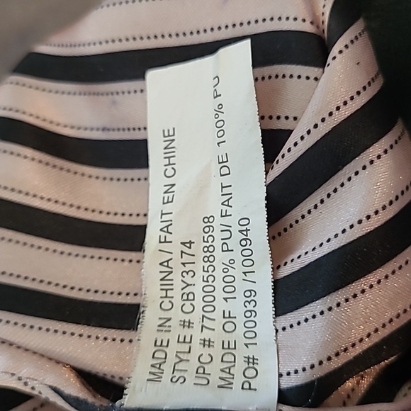 JOANEL Crossbody Bag, Faux Leather, Cutout and Zipper Detail, Black - Picture 12 of 14